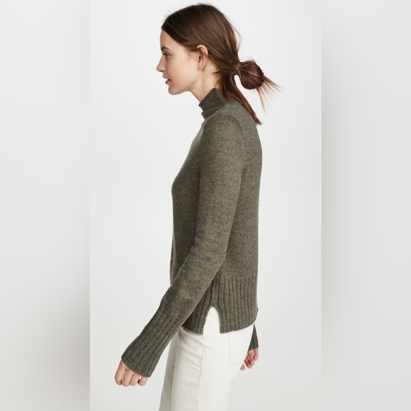 Vintage Madewell Green Donegal Inland Turtleneck Sweater - Picture 3 of 7